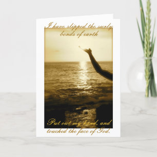 Guds Ansikte - tröst och medkänsla Kort