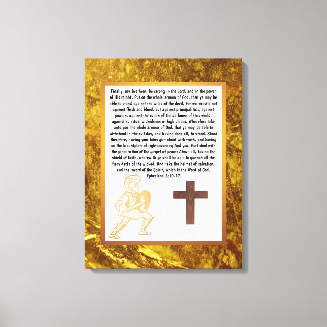 Guds armar canvastryck (Framsida)