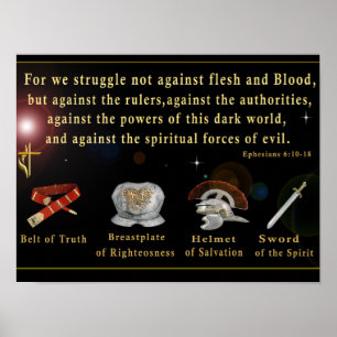 Guds armé poster