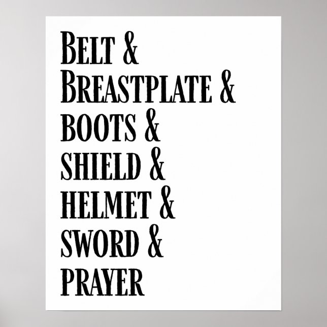 Guds armor Poster (Framsidan)