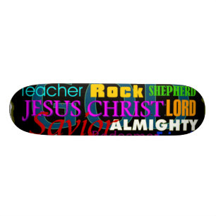 Guds attribut skateboard bräda 21,5 cm