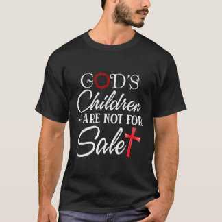Guds barn är inte till salu för barn Familj T Shirt
