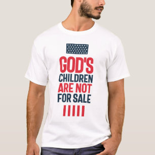 Guds barn är inte till salu t shirt