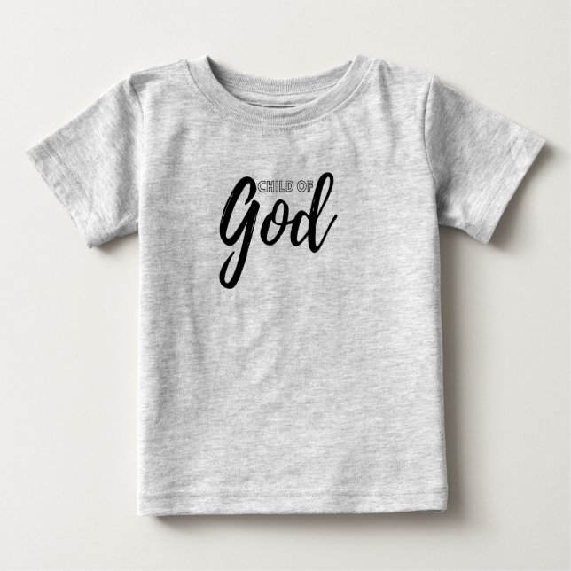 Guds barn, Baby T-shirt (Framsida)