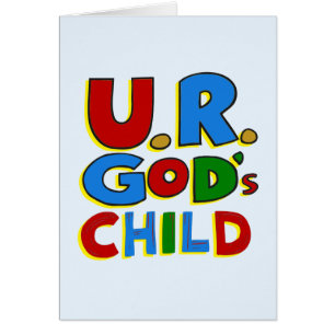 Guds barn hälsningskort