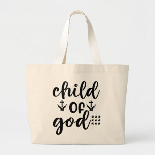 Guds barn Jumbo Tote Bag Jumbo Tygkasse