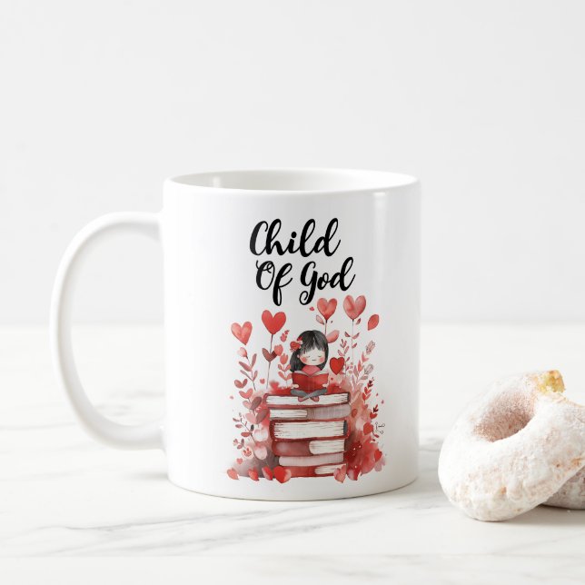 Guds barn kaffemugg (Med munk)