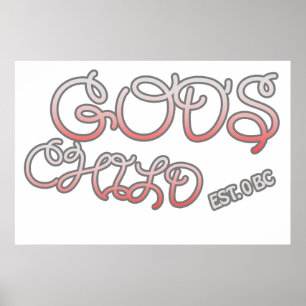 Guds barn, kristet liv poster