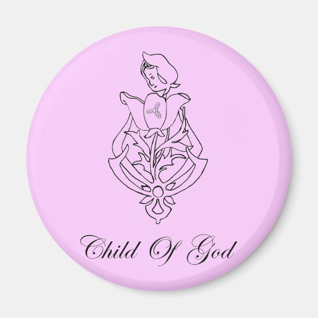 "Guds barn" Magnet (Framsidan)