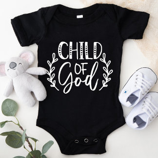 Guds barn Religiösa Baby One-Biet Kid Shirt T