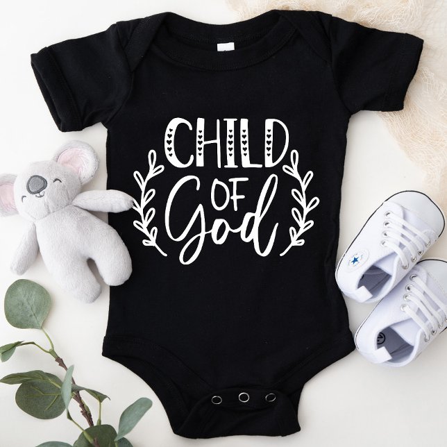 Guds barn Religiösa Baby One-Biet Kid Shirt T (Skapare uppladdad)