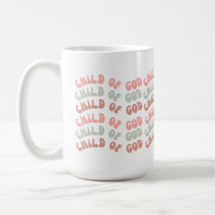 Guds barn Retro Vinkara Kaffemugg