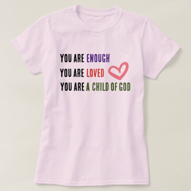 Guds barn T-Shirt (Design framsida)