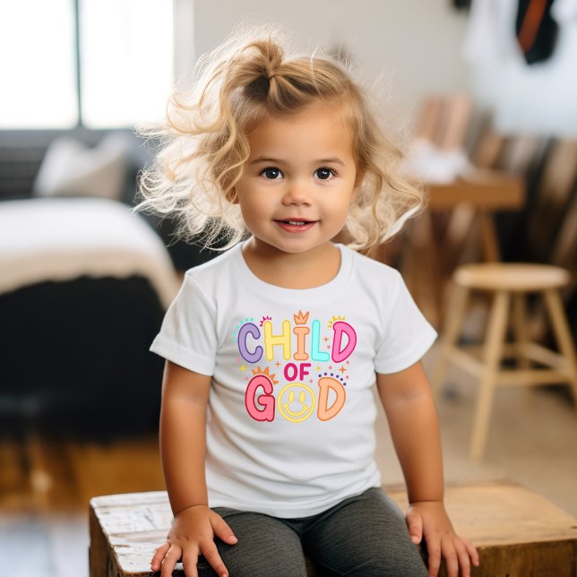 Guds barn Toddler T-shirt (Child of God toddler t-shirt. )