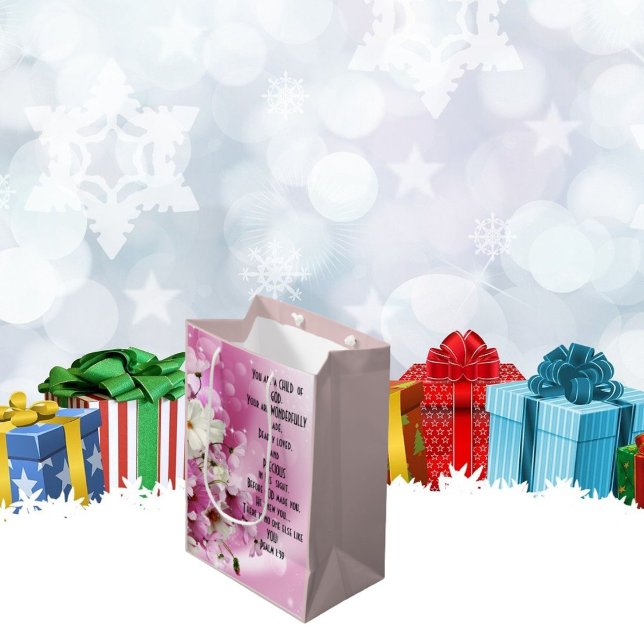 Guds Blommigt Gift Bag Psalm 139 (Skapare uppladdad)