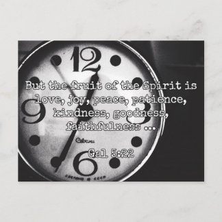Guds Citat: Gal 5:22 -- "Frukt av Anden" Vykort