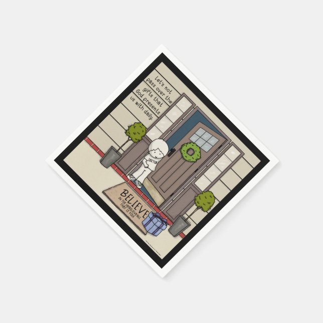 Guds dagliga gåva pappersservett (Hörn)