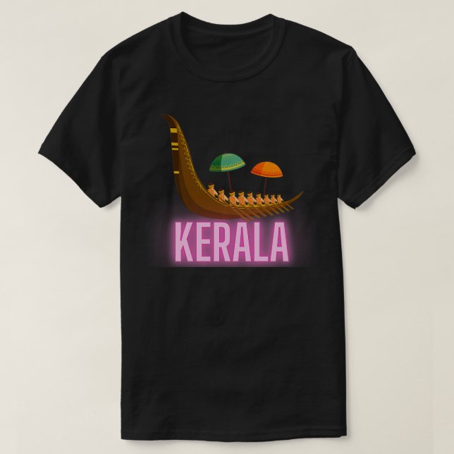 Guds egen Land Kerala Pullover T Shirt (Design framsida)