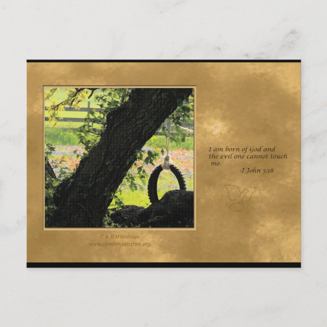 Guds födelse vykort (Framsida)