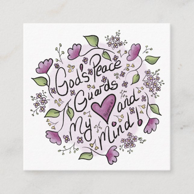 Guds fredskort tilläggskort (Framsida)