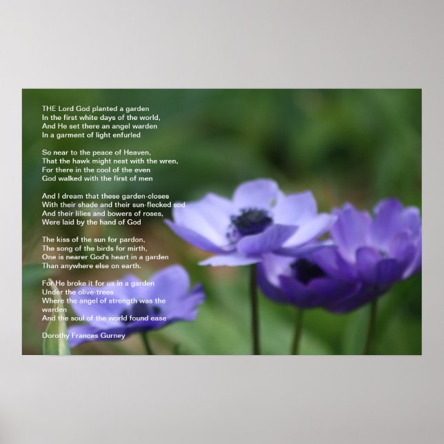 Guds Garden Poster (Framsidan)