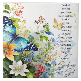 Guds godhet kakelplatta