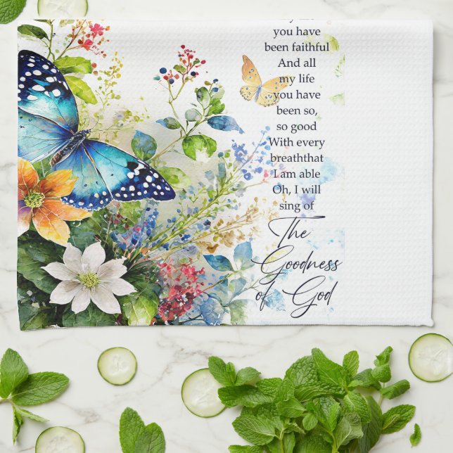 Guds godhet kökshandduk (Vikta)