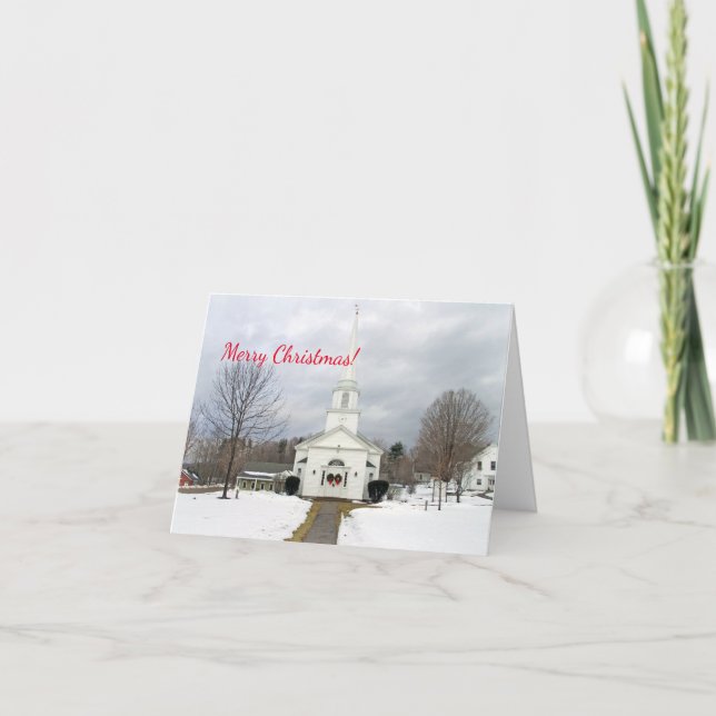 Guds julkort i Kärlek Canterbury Church Helgkort (Framsida)