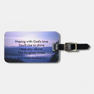 Guds kärlek bagagebricka