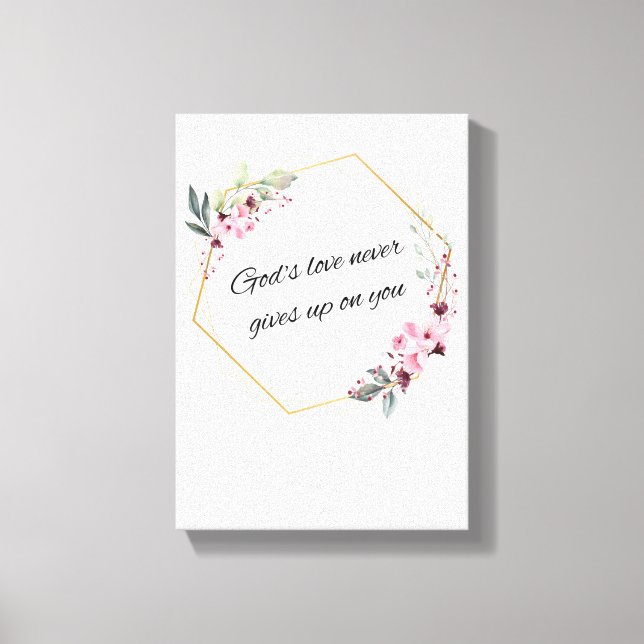 Guds Kärlek Canvastryck (Framsida)