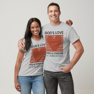 Gud's Kärlek Free Forever No Subscription Christia T Shirt
