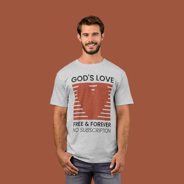 Gud's Kärlek Free Forever No Subscription Christia T Shirt (Skapare uppladdad)
