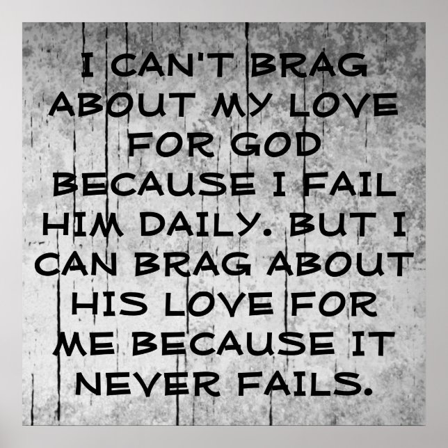 Guds Kärlek Poster (Framsidan)