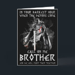 Guds krigare rop på mig besvär krig knappt tempel kort<br><div class="desc">Guds krigare rop på mig besvär krig Tempelherre</div>