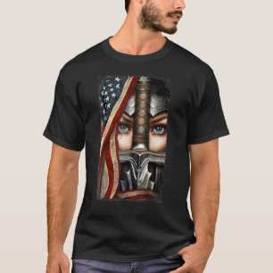Guds krigare till kristen Jesus Lejon om Judah Kor T Shirt
