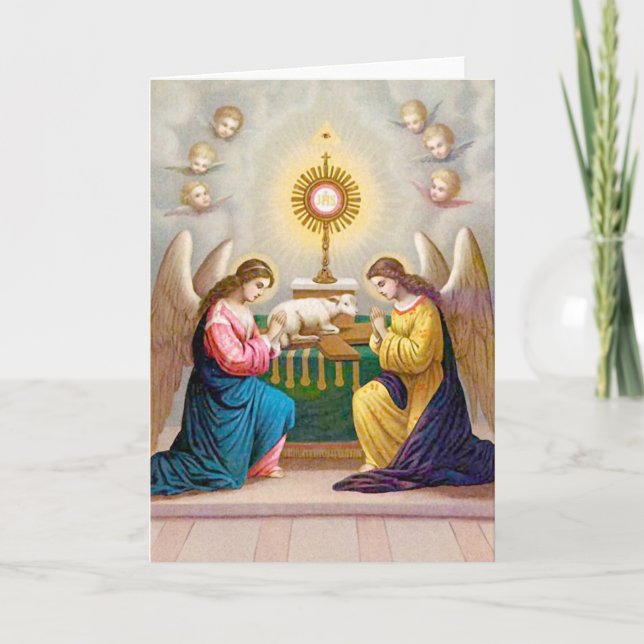 Guds lamm kort (Framsida)