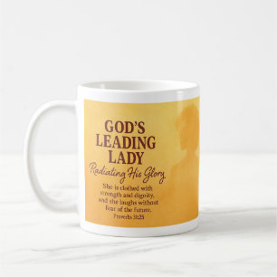 Guds ledande Dam Kaffemugg