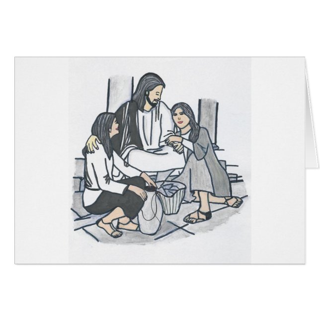 Guds löfte hälsningskort (Framsidan Horizontal)