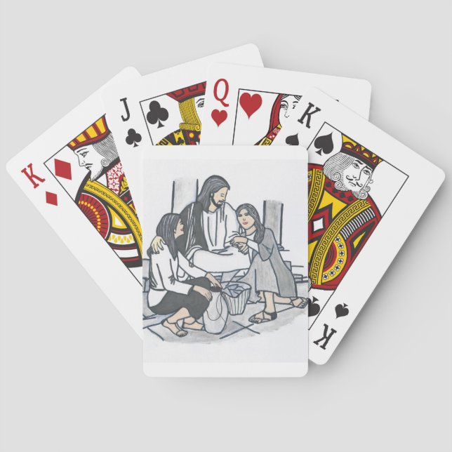 Guds löfte spelkort (Baksidan)