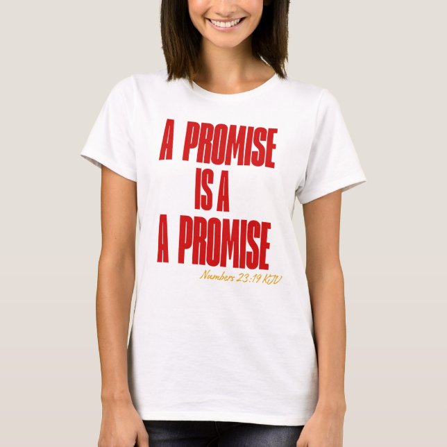Guds löfte t shirt (Framsida)