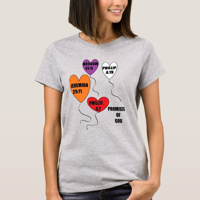 Guds löften t shirt (Framsida)