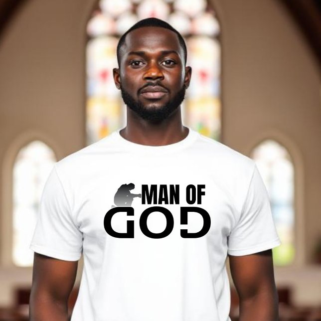 Guds man - Praying Man T Shirt (Skapare uppladdad)