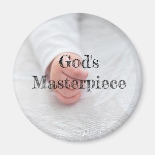 Guds mästerverk Pro-Life Magnet