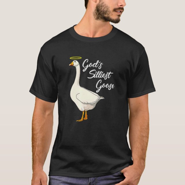 Guds minsta Goose Anka T Shirt (Framsida)