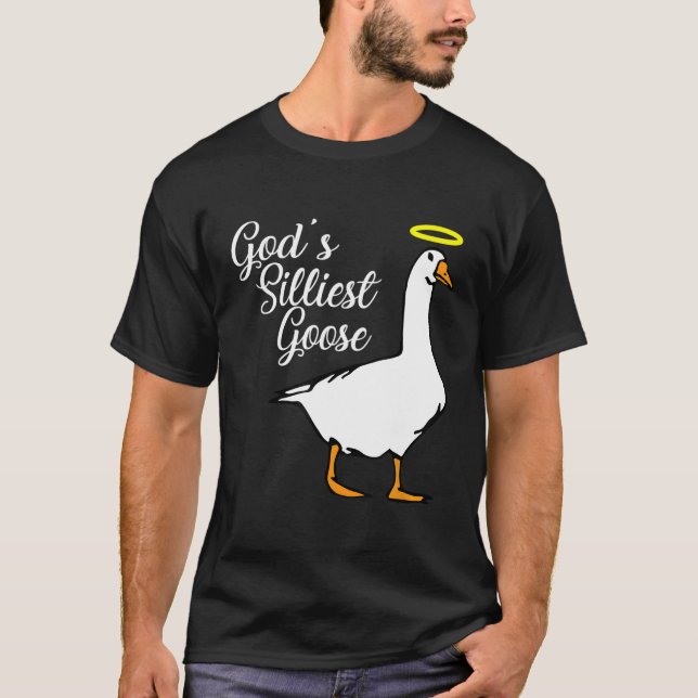 Guds minsta Goose Finare T Shirt (Framsida)