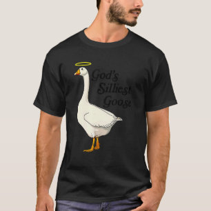 Guds minsta Goose Funny Anka Älskare_2 T Shirt