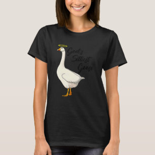Guds minsta Goose Funny Anka Älskare_2 T Shirt