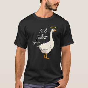 Guds minsta Goose Funny Anka Älskare Premium_5 T Shirt