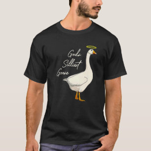 Guds minsta Goose Funny Anka Älskare Premium_5 T Shirt