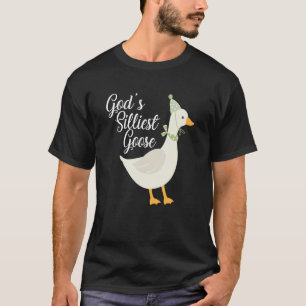 Guds minsta Goose Tshirt Guds minsta Goose D T Shirt